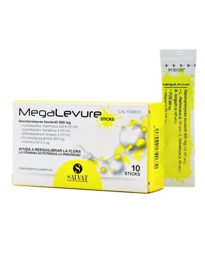 MEGALEVURE SABOR PLATANO 10...