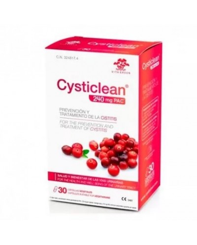 CYSTICLEAN 240 MG 30 CAPSULAS