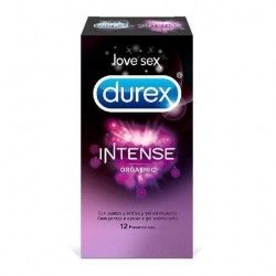 DUREX INTENSE ORGASMIC 12 PRESERVATIVOS