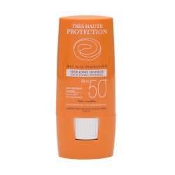 AVENE SPF 50+ STICK ZONAS SENSIBLES 8 G