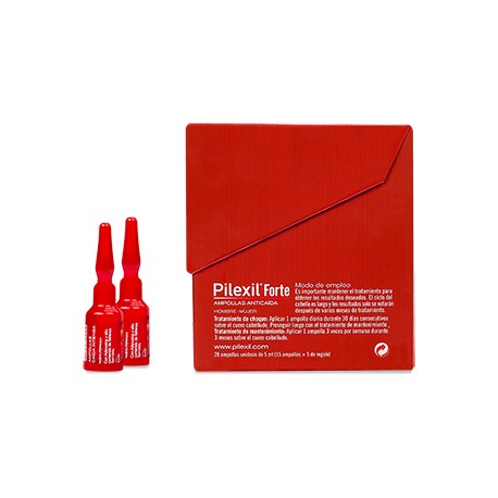PILEXIL FORTE ANTICAIDA 15 AMPOLLAS